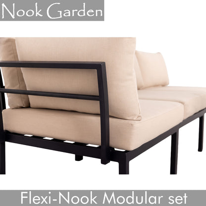 Garden Sofa Set - Modular Set | Flexi-Nook