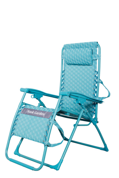 UltraEase Loungers - Zero Gravity - Set 2 Coastal Teal