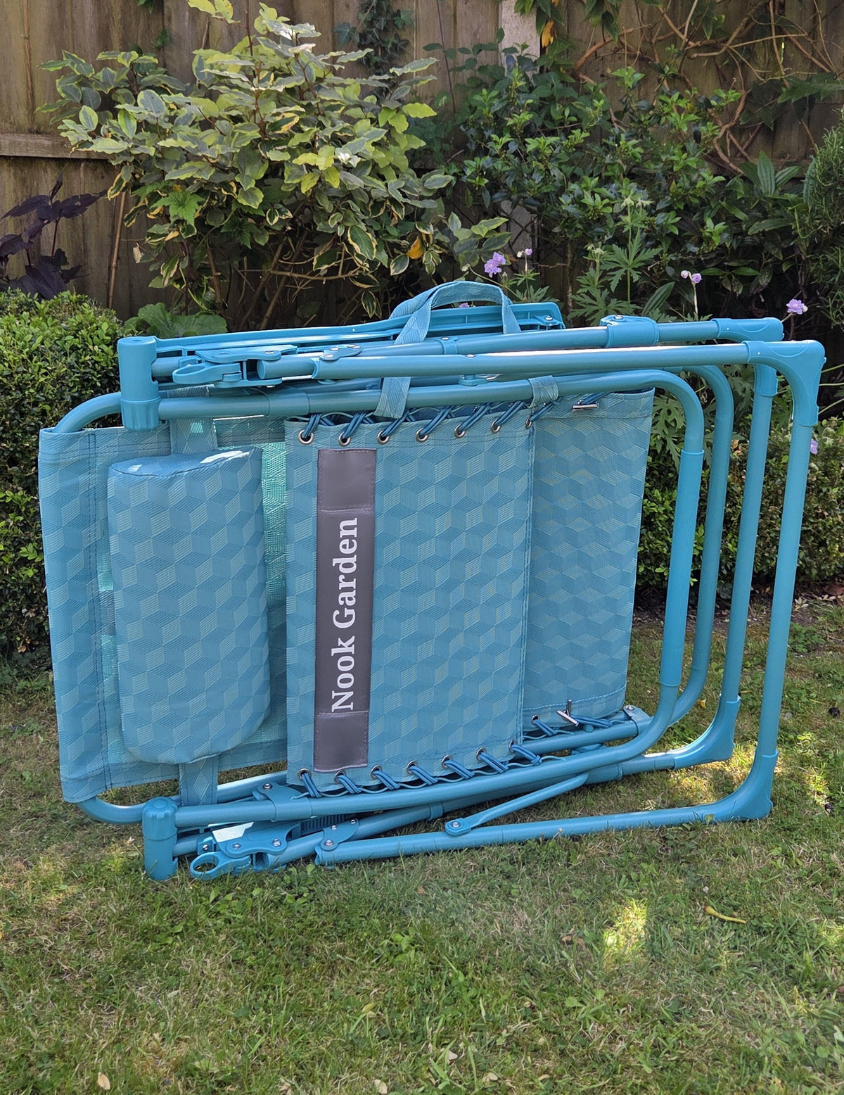 UltraEase Loungers - Zero Gravity - Set 2 Coastal Teal