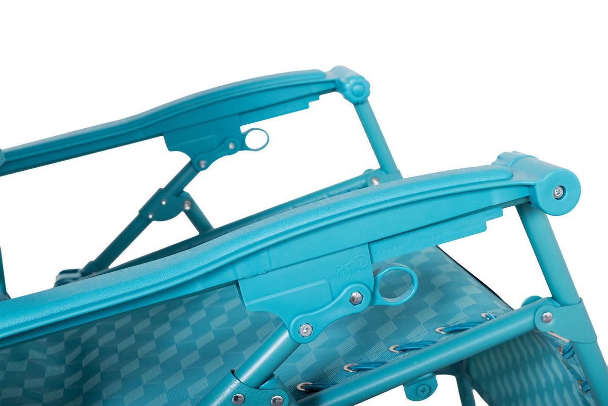 UltraEase Loungers - Zero Gravity - Set 2 Coastal Teal