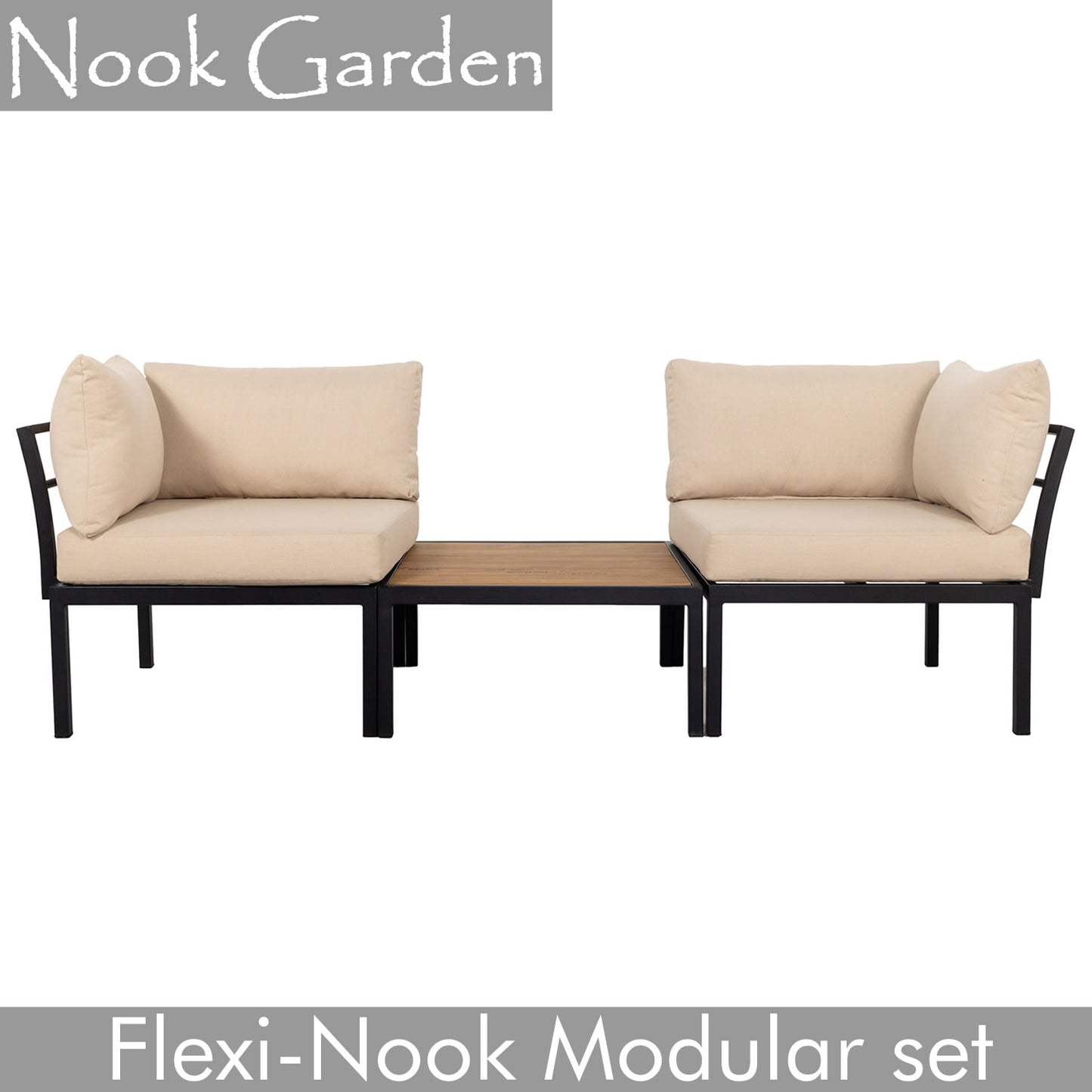 Garden Sofa Set - Modular Set | Flexi-Nook