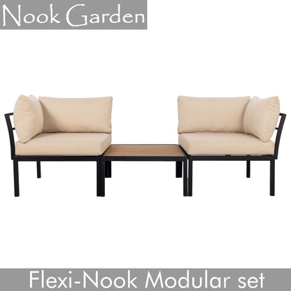 Garden Sofa Set - Modular Set | Flexi-Nook