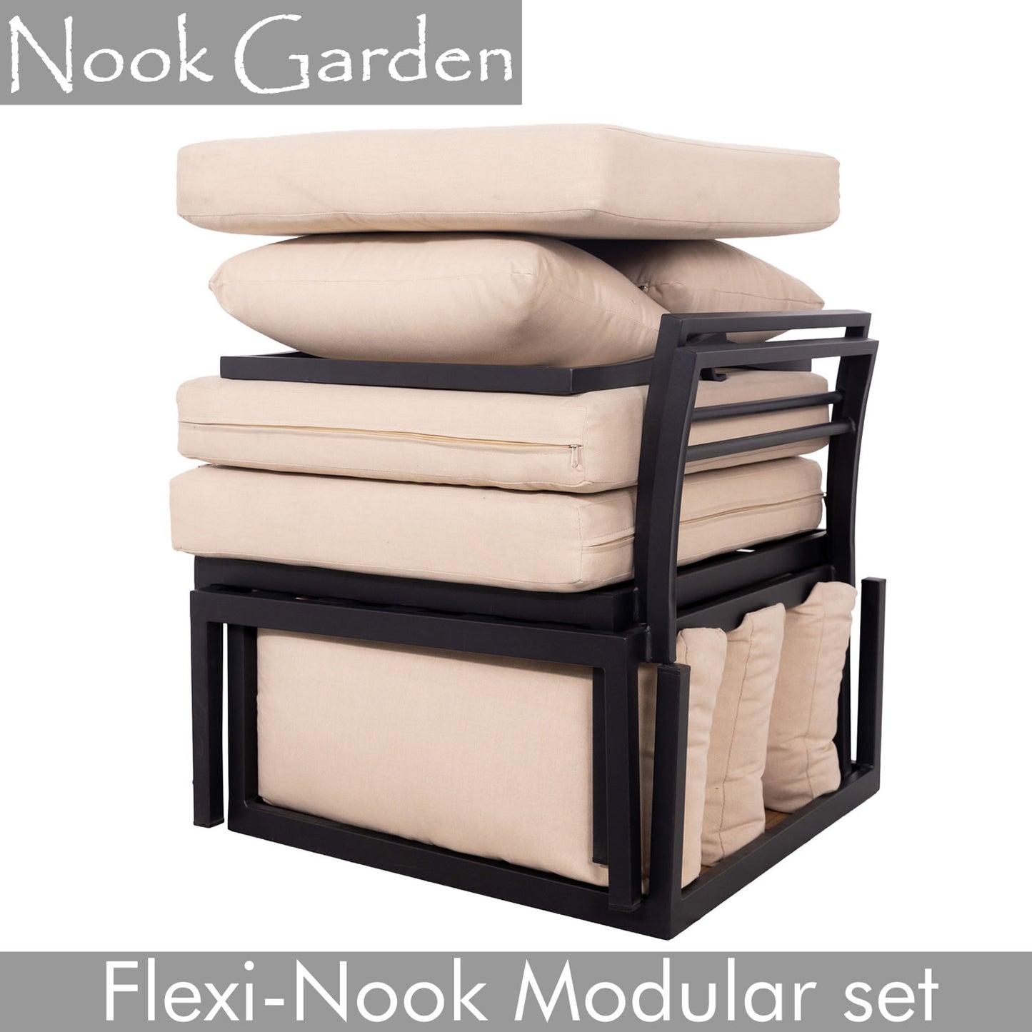 Garden Sofa Set - Modular Set | Flexi-Nook
