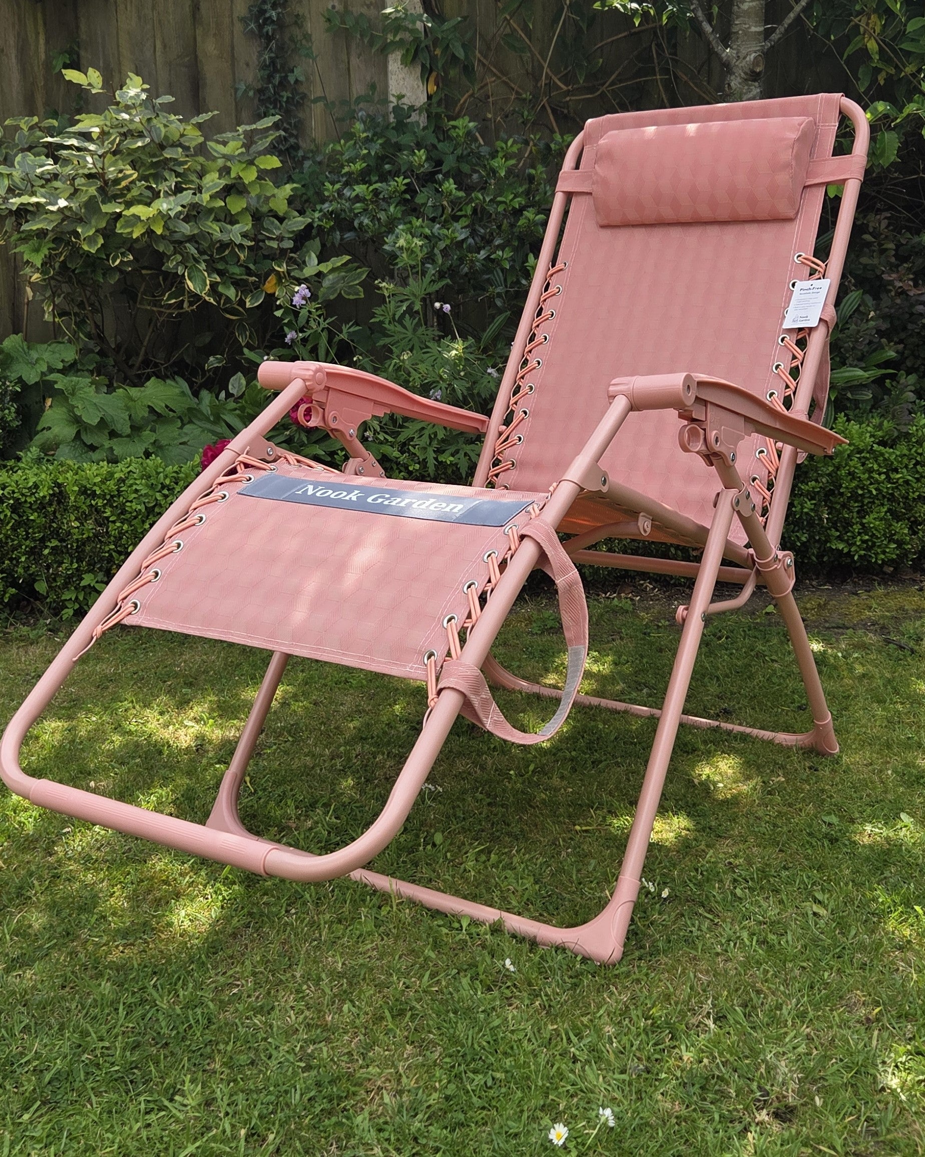 UltraEase Loungers - Zero Gravity - Set 2 Terracotta Blush