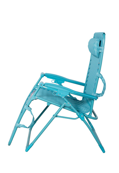 UltraEase Loungers - Zero Gravity - Set 2 Coastal Teal