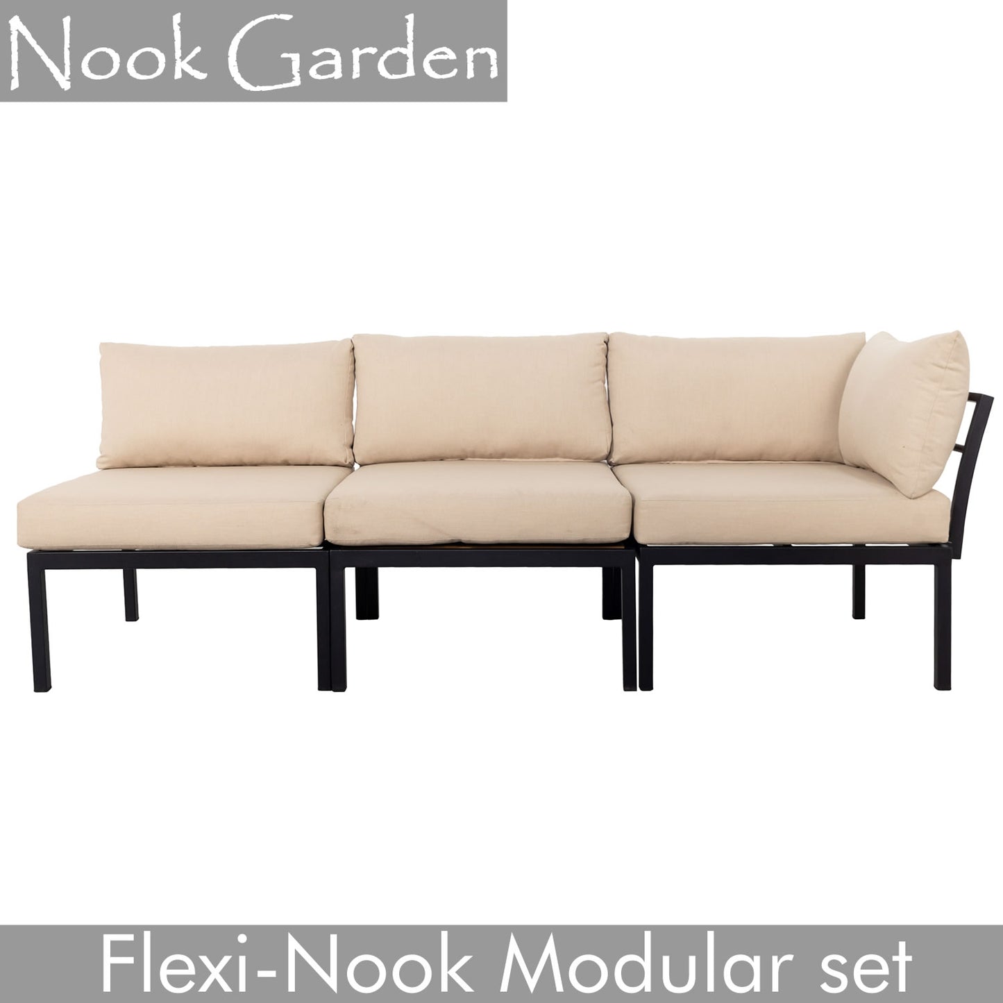 Garden Sofa Set - Modular Set | Flexi-Nook