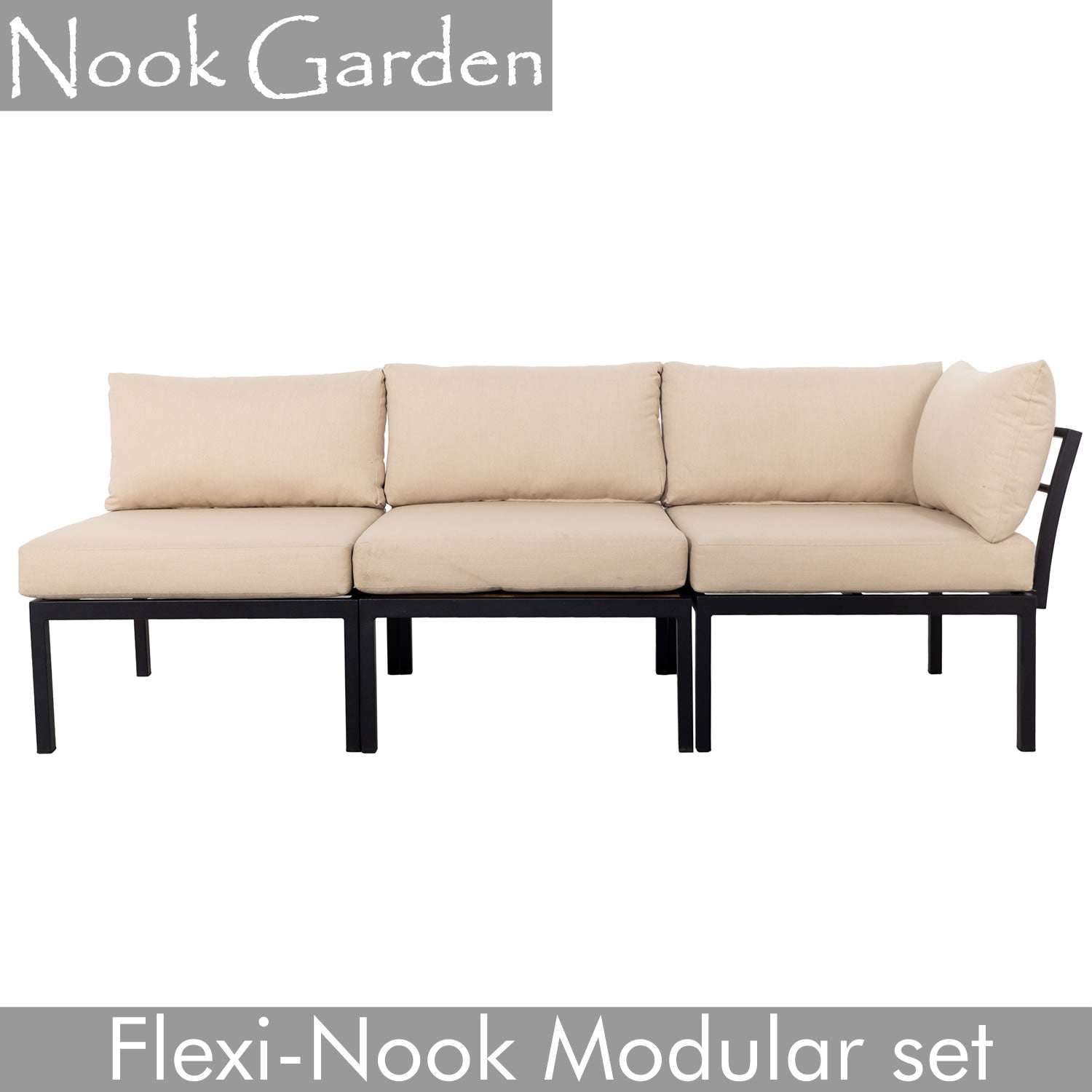 Garden Sofa Set - Modular Set | Flexi-Nook